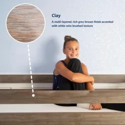 Max & Lily Twin Over Twin Low Bunk Bed With Slide -Children's Home GUEST f9c22803 7edc 431b 919a 590fb2a5fb26