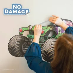 Grave Digger Wall Decal - Decalcomania -Children's Home GUEST fb311f69 a2bc 4f45 9bf2 fbf96562c28a