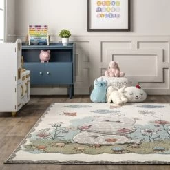 NuLOOM Edine Whimsical Hippo Kids Area Rug 17 NuLOOM Edine Whimsical Hippo Kids Area Rug -Children's Home GUEST fb9416c6 8031 4263 acad c74617416617