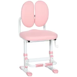 Qaba Ergonomic Kids Desk Chair With Thick Cushioning & Height Adjustment, Kids Computer Chair, Childrens Chair, Kids Office Chair & Study Chair -Children's Home GUEST fcddf5c4 069b 48de 935f 2e059b7dff85