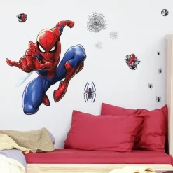 Spider-Man Giant Peel And Stick Wall Decals - RoomMates -Children's Home GUEST ffa5ee54 1737 4082 81f2 47b0d4baed50